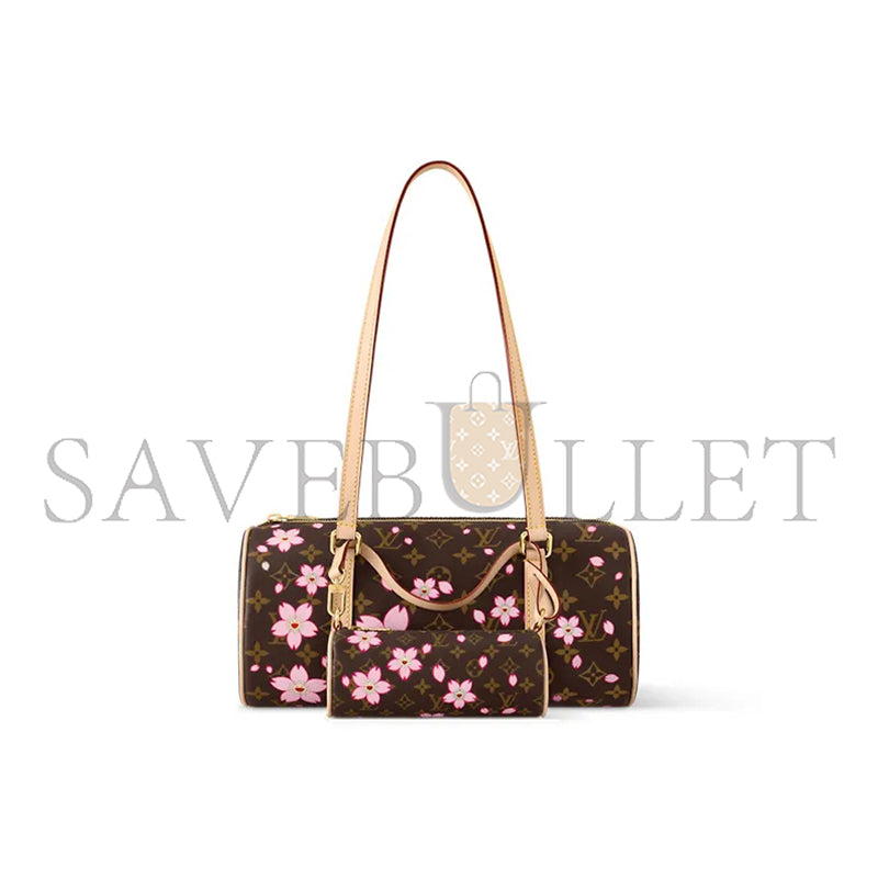 ルイ・ヴィトン 村上隆 LV X 村上隆 パピヨン チェリーブロッサム M13097 (27*13*11cm)