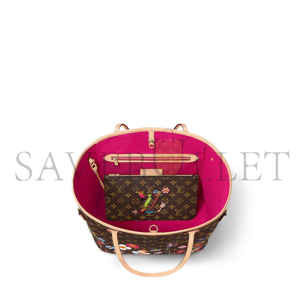 ルイ・ヴィトン 村上 LV X TM ネヴァーフルMM M13271 (31*28*14cm)
