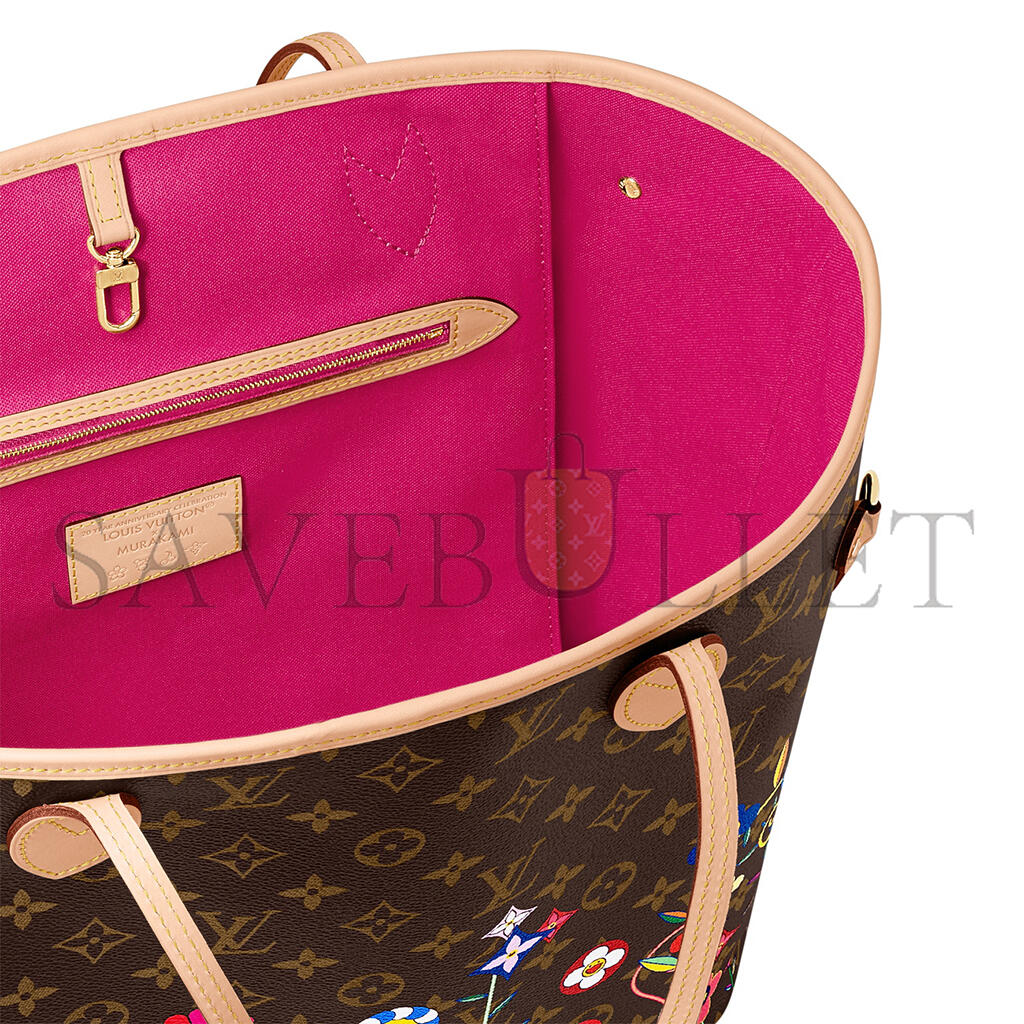 ルイ・ヴィトン 村上 LV X TM ネヴァーフルMM M13271 (31*28*14cm)
