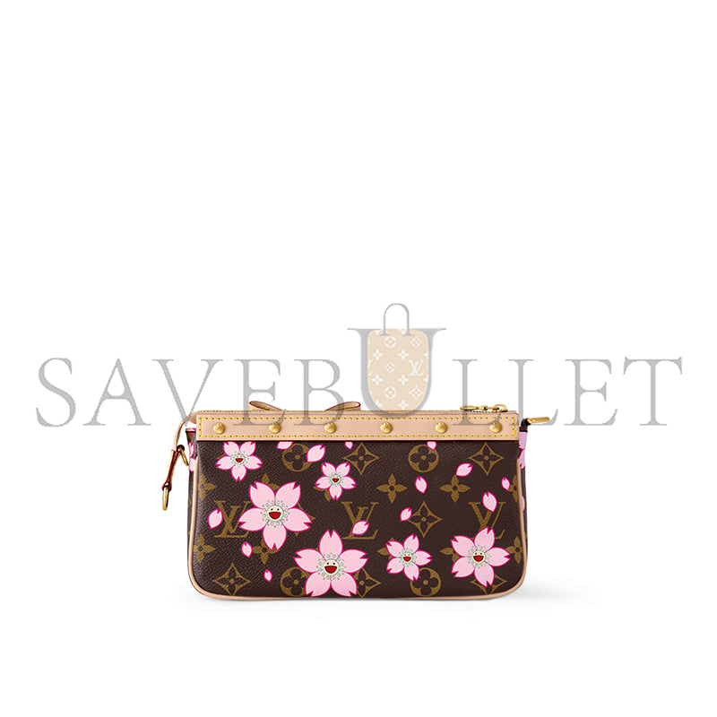 ルイ・ヴィトン 村上 LV TM ポシェット アクセサリー M13666 (22*13*4cm)