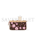 ルイ・ヴィトン 村上 LV TM ポシェット アクセサリー M13666 (22*13*4cm)