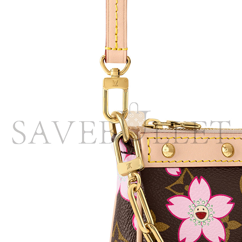 ルイ・ヴィトン 村上 LV TM ポシェット アクセサリー M13666 (22*13*4cm)