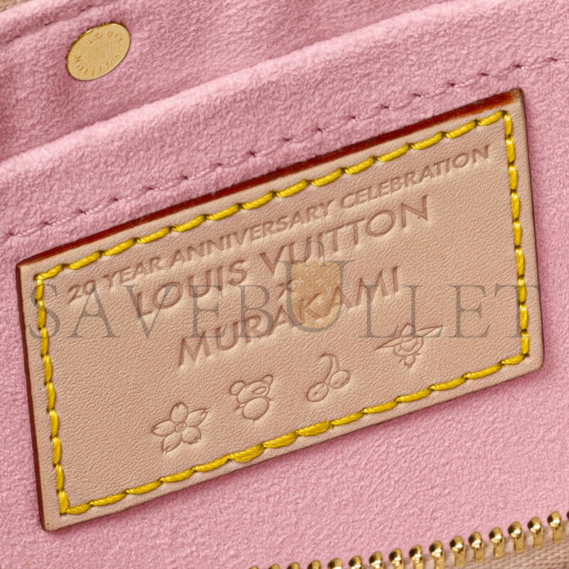 ルイ・ヴィトン 村上 LV TM ポシェット アクセサリー M13666 (22*13*4cm)