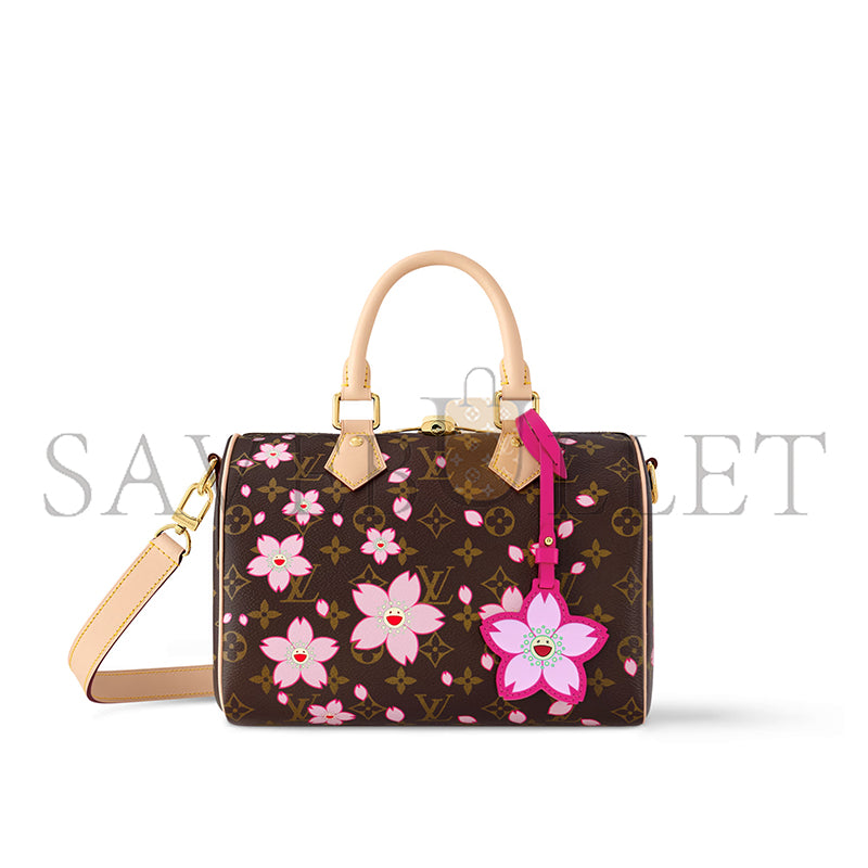 ルイ・ヴィトン ムラカミ LV X TM スピーディ・バンドリエール 25 M14174 (25*19*15cm)