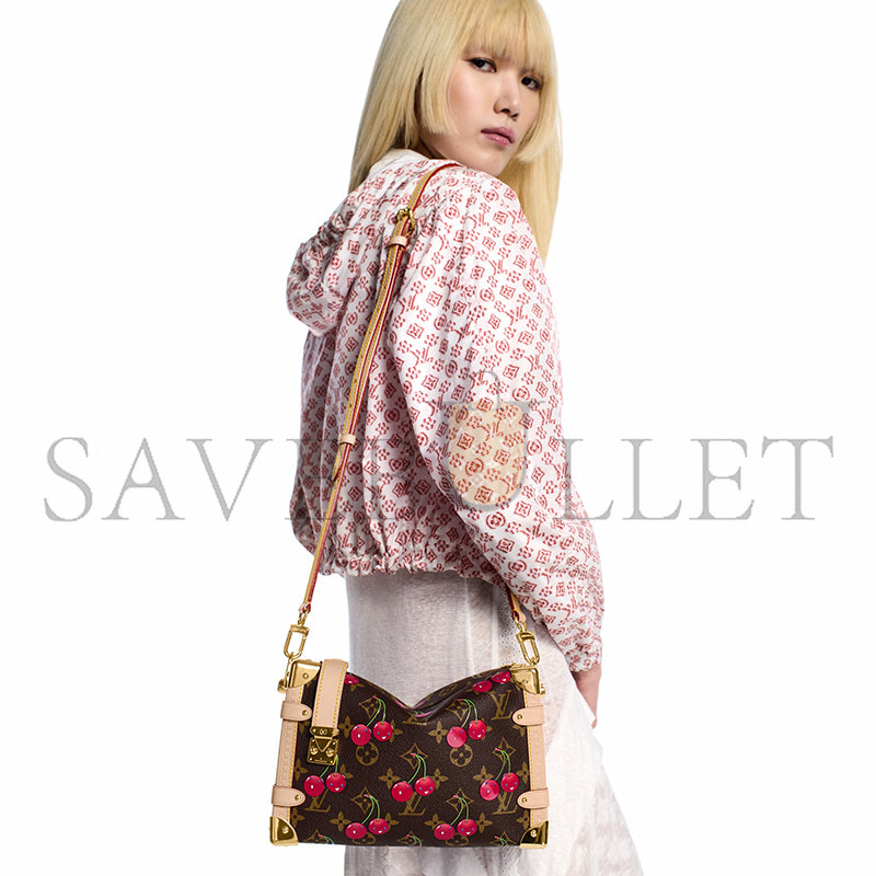 ルイ・ヴィトン ムラカミ LV X TM サイドトランク MM M14278 (23.5×16×8.5cm)