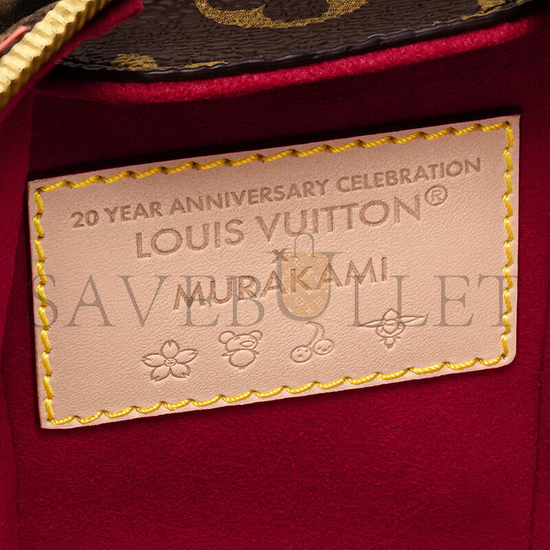 ルイ・ヴィトン ムラカミ LV X TM サイドトランク MM M14278 (23.5×16×8.5cm)
