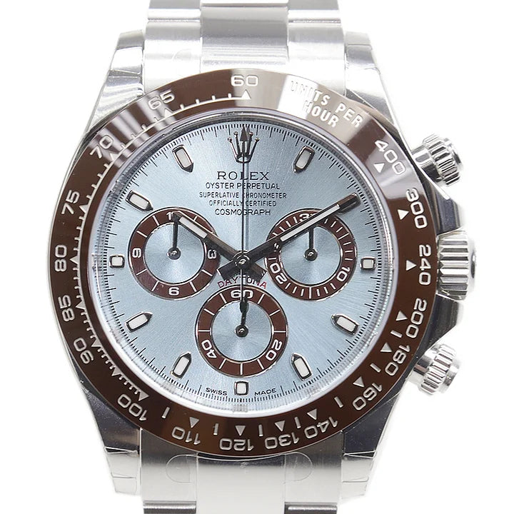 コスモグラフ デイトナ オイスター 40 mm プラチナ