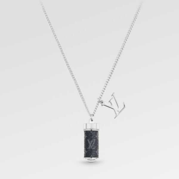 LV ルイ・ヴィトン モノグラム エクリプス チャーム ネックレス M63641
