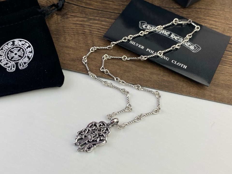 【Chrome Hearts】ネックレス、新しいネックレス万能シンプルファッションオーナメント