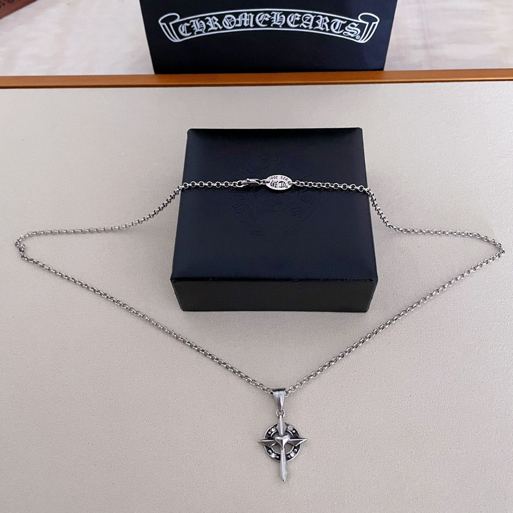 【CHROME HEARTS】ネックレス、新しいネックレス万能シンプルファッションオーナメント