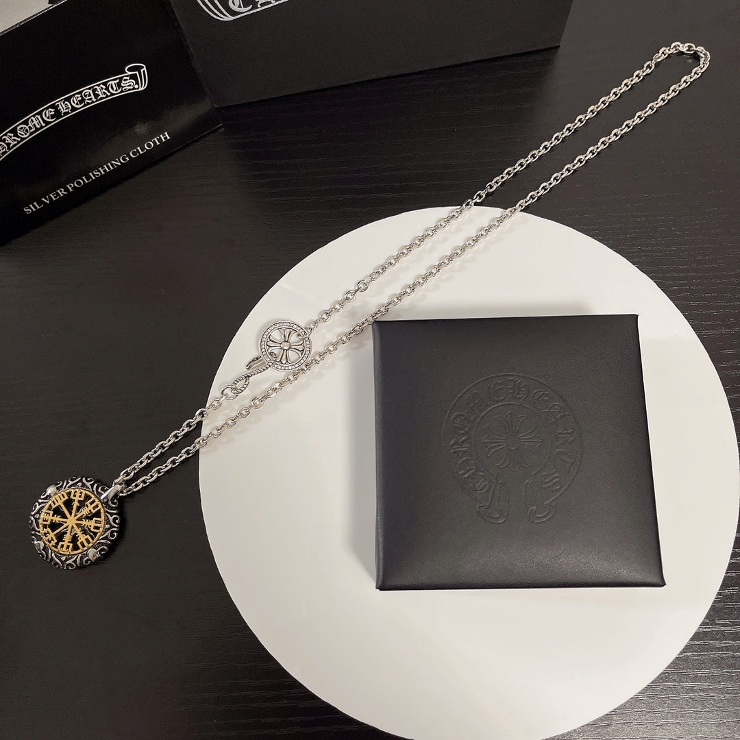 【CHROME HEARTS】ネックレス、新しいネックレス万能シンプルファッションオーナメント