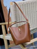 YSL 742828 LE 37 ベジタブルタンニンレザー ブラウン
