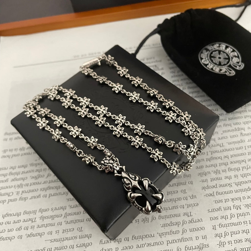 【CHROME HEARTS】ネックレス、新しいネックレス万能シンプルファッションオーナメント