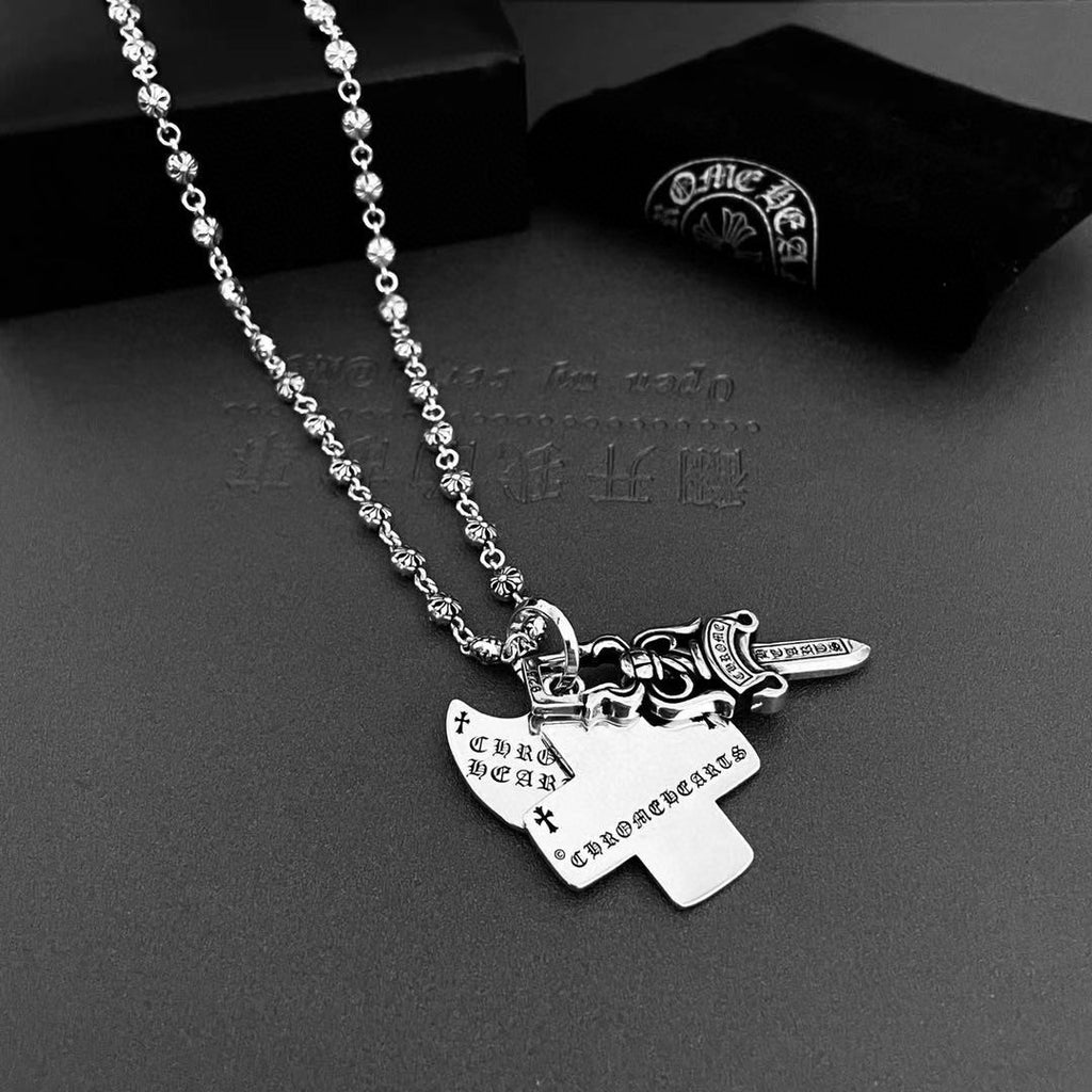 【CHROME HEARTS】ネックレス、新しいネックレス万能シンプルファッションオーナメント