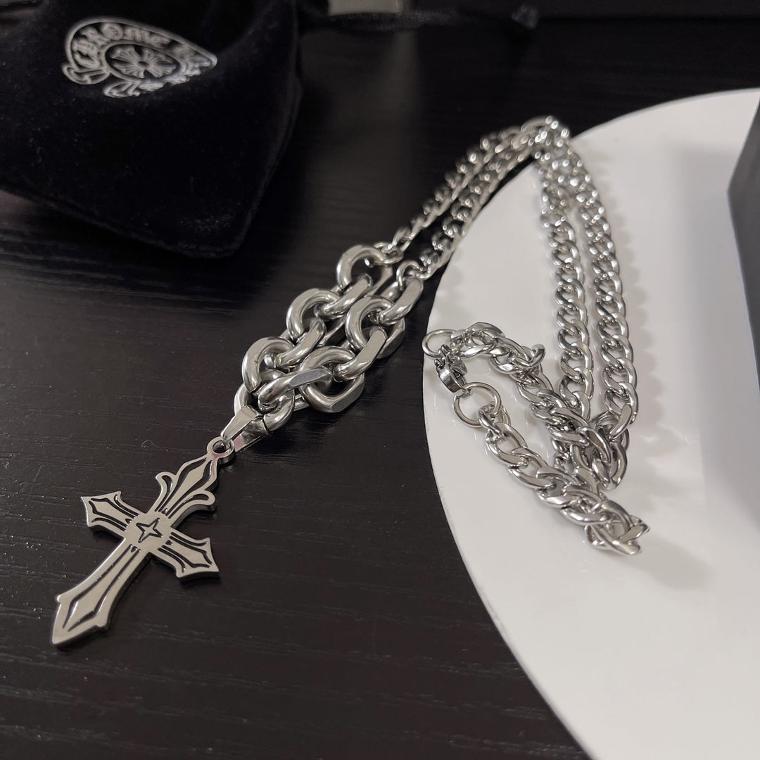 【CHROME HEARTS】ネックレス、新しいネックレス万能シンプルファッションオーナメント