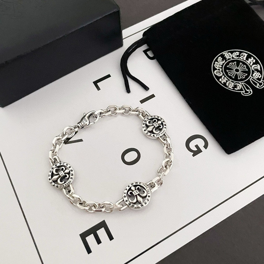 【CHROME HEARTS】ブレスレット、ファッションシンプルなスタイル