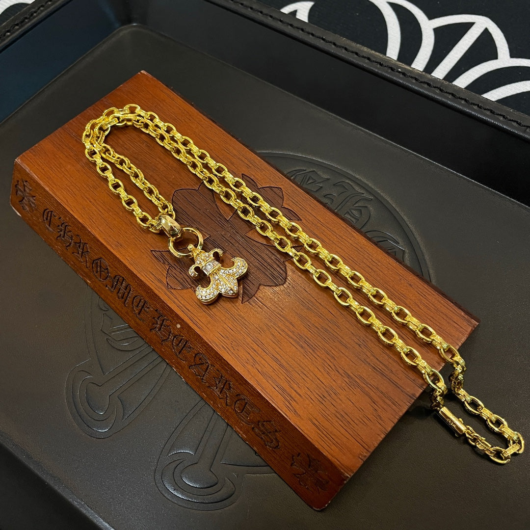 【CHROME HEARTS】ネックレス、新しいネックレス万能シンプルファッションオーナメント