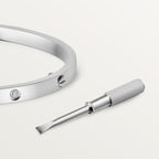 ラブブレスレット、スモールモデル、ダイヤモンド6個