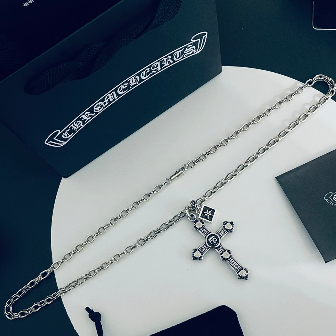 【CHROME HEARTS】クロムハーツ、新しいネックレス万能シンプルファッションオーナメント