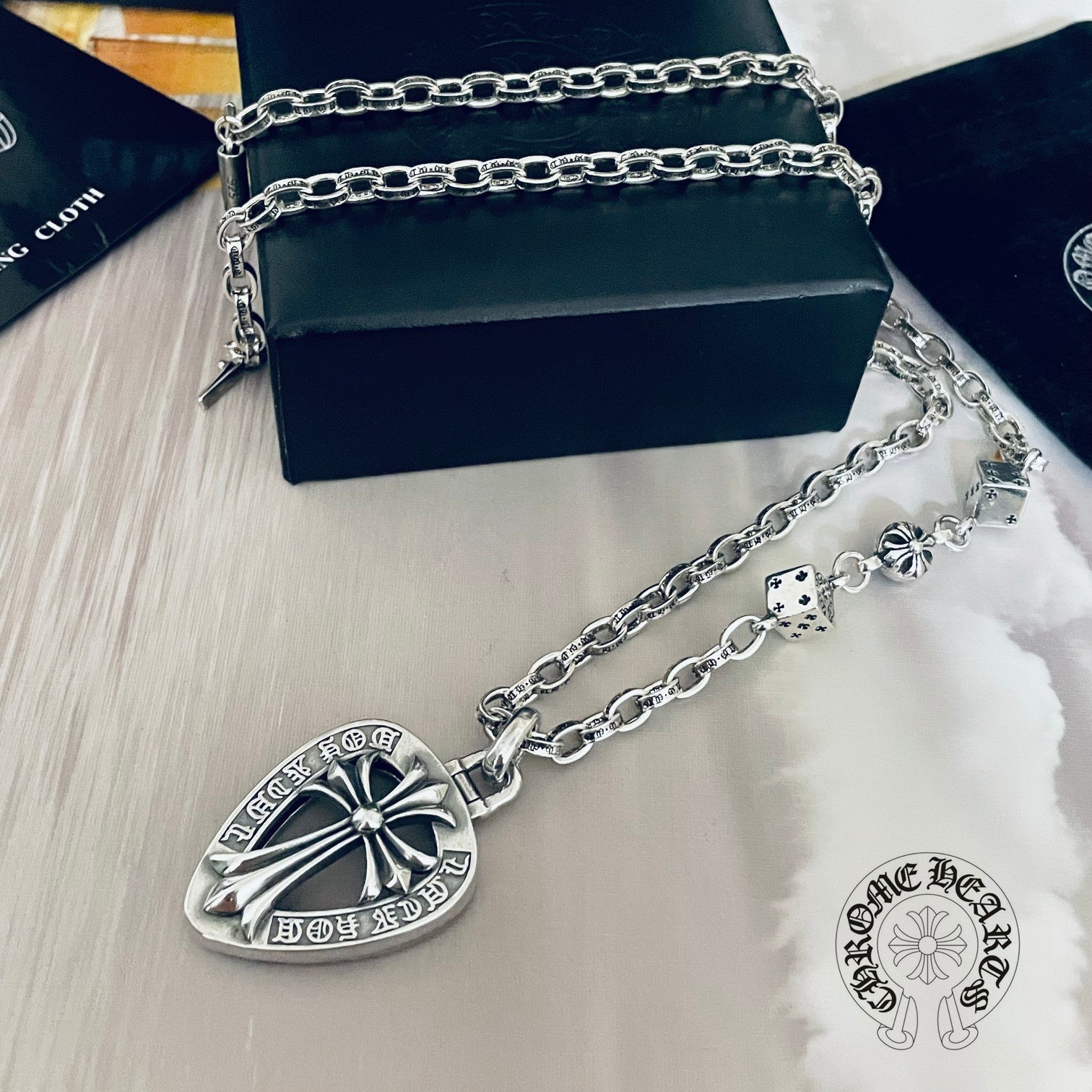 【CHROME HEARTS】ネックレス、新しいネックレス万能シンプルファッションオーナメント