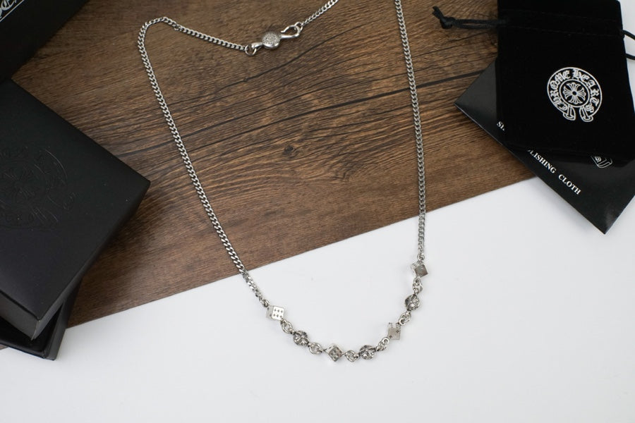 【Chrome Hearts】ネックレス、新しいネックレス万能シンプルファッションオーナメント 男女兼用