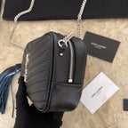 YSL ミニ ルー キルティングレザー カメラバッグ