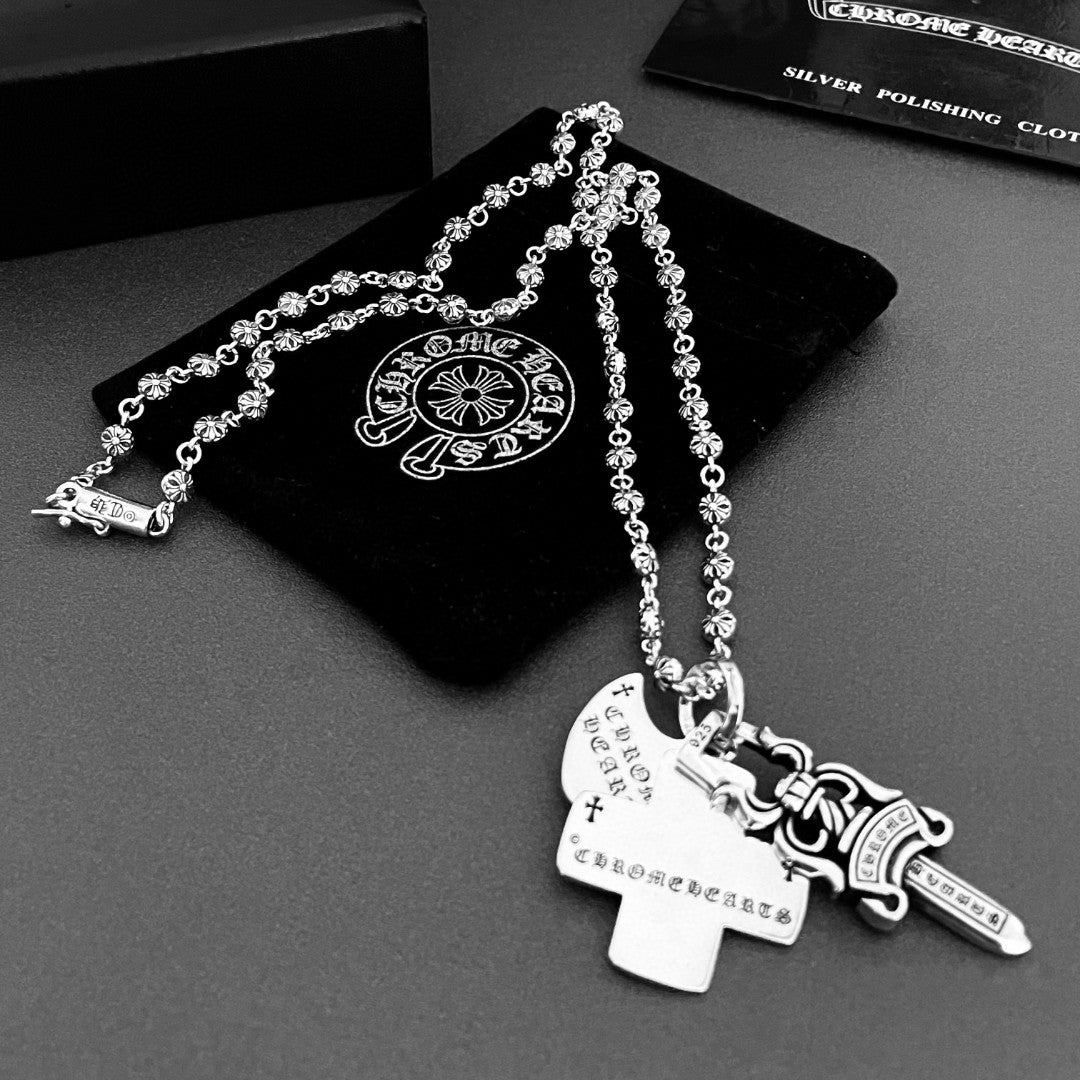 【CHROME HEARTS】ネックレス、新しいネックレス万能シンプルファッションオーナメント
