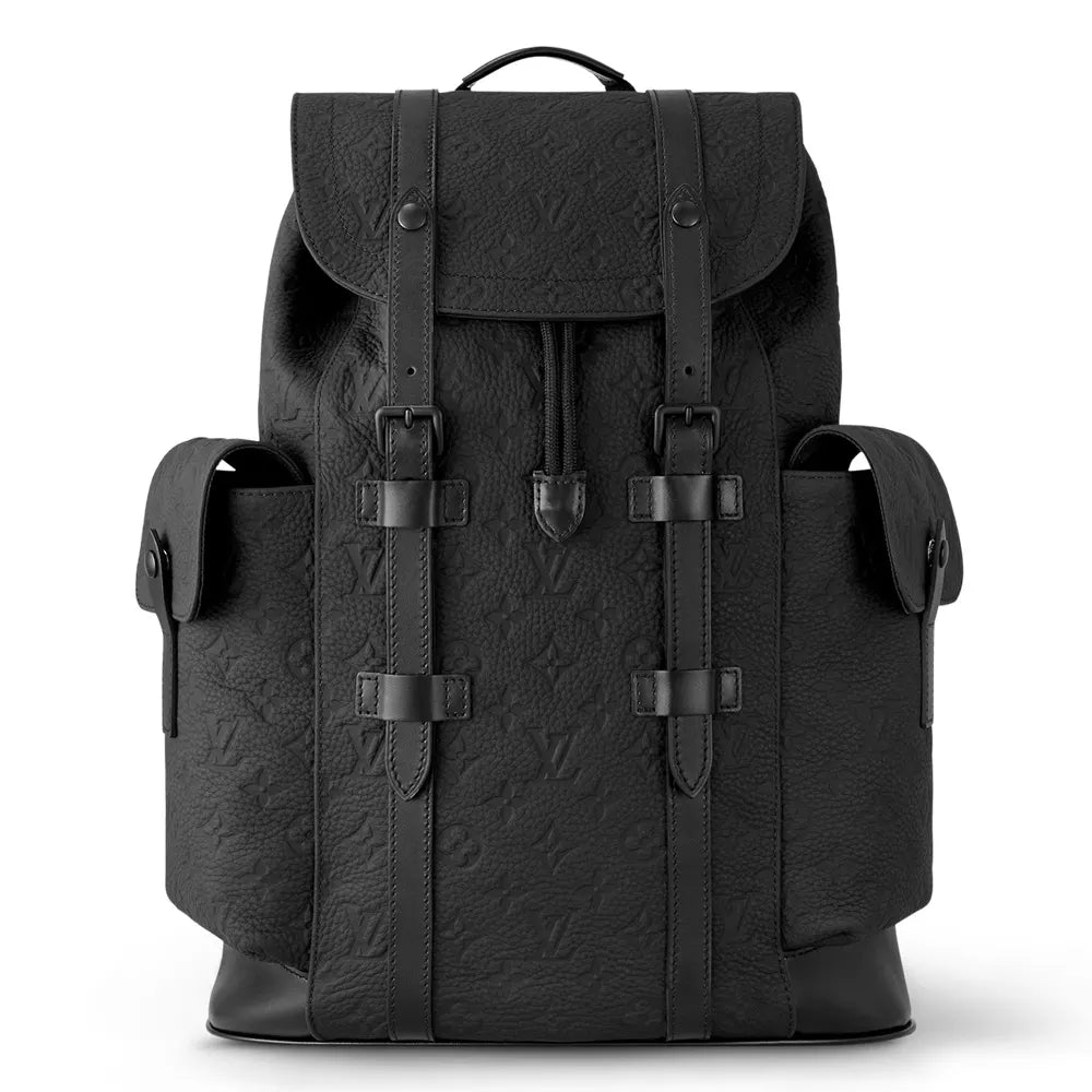 クリストファー MM バックパック ブラック モノグラム トリヨンレザー M55699 – LW349