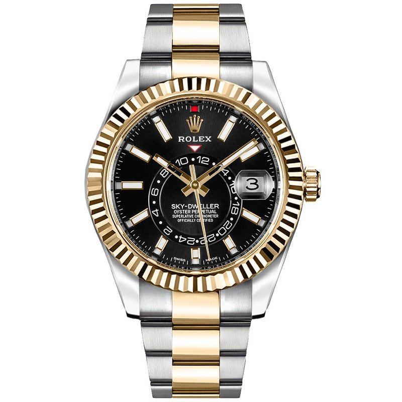 ROLEX ロレックス スカイドゥエラー 326933 ブラック ランダムシリアル