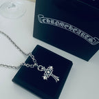 【CHROME HEARTS】クロムハーツ、新しいネックレス万能シンプルファッションオーナメント
