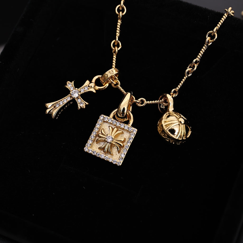 【CHROME HEARTS】ネックレス、新しいネックレス万能シンプルファッションオーナメント