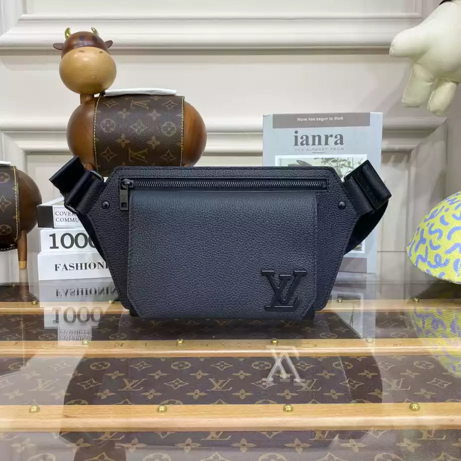 テイクオフ バムバッグ ブラック LV エアログラム M57081 – LW232