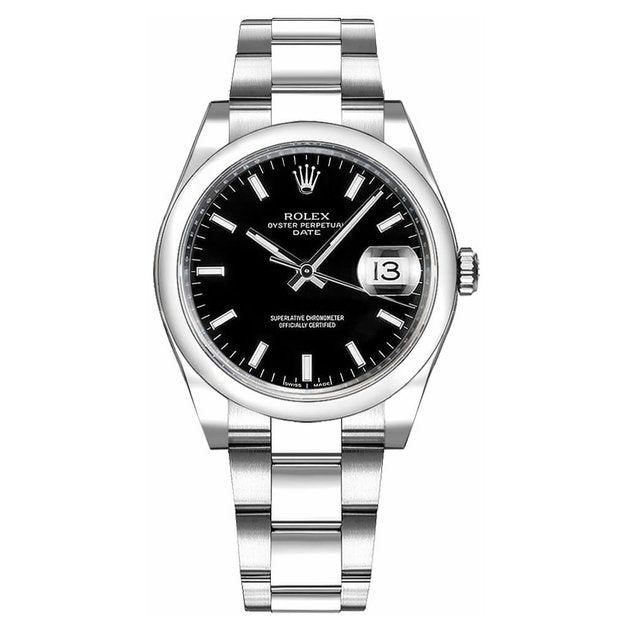 ROLEX ロレックス オイスターパーペチュアル&デイト 115200 ブラック