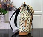 LV クリストファー MM バックパック（バニラモノグラム クラギーコーティングキャンバス） – LW186