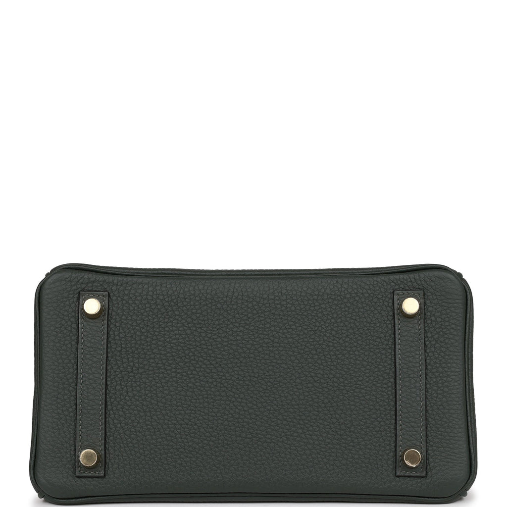 エルメス バーキン 25 ダークグリーン トゴ ゴールド金具
