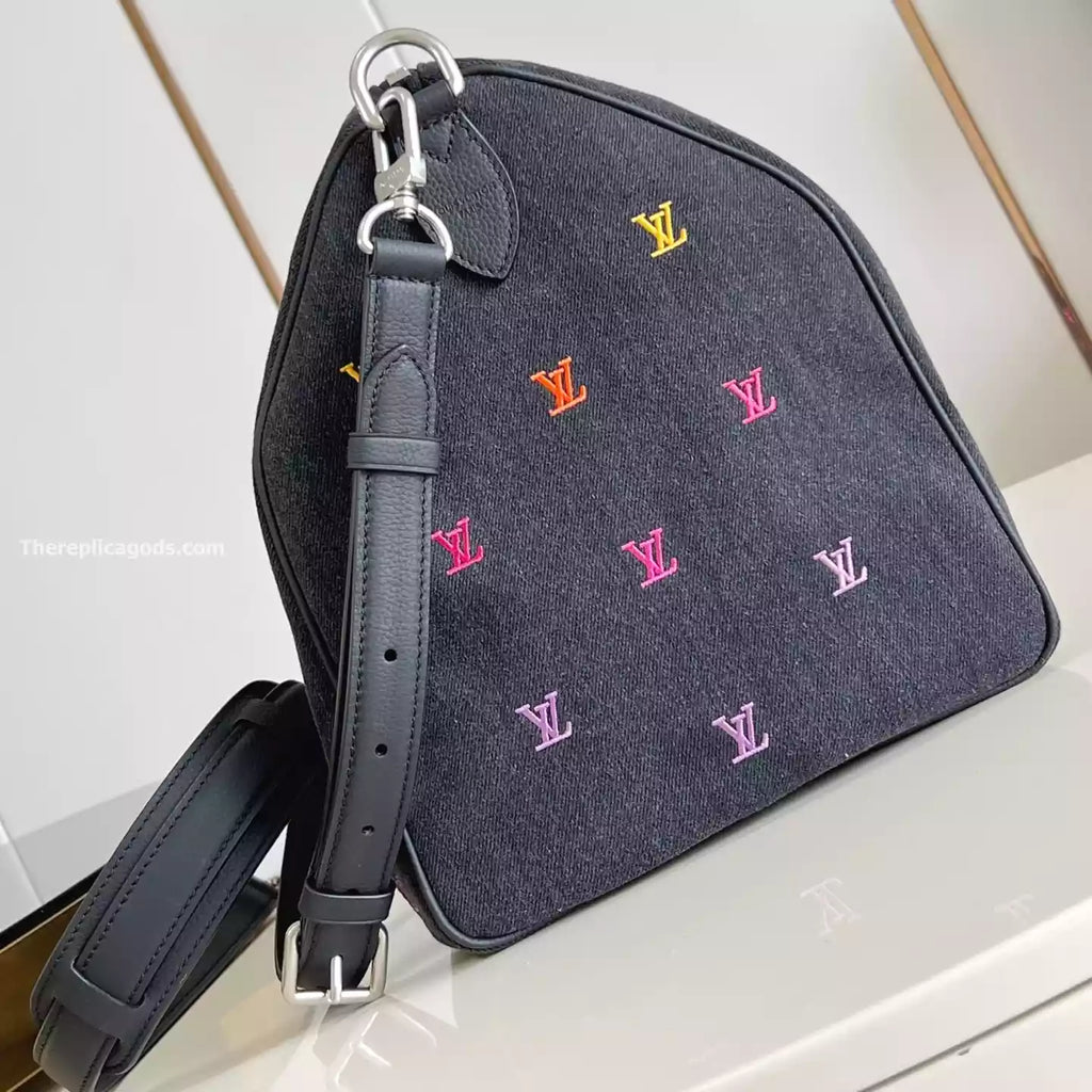 スピーディ 40 バンドリエール グラデーションオレンジ LV ブルゾン デニム – LW300