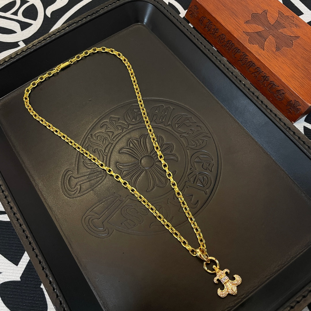【CHROME HEARTS】ネックレス、新しいネックレス万能シンプルファッションオーナメント
