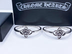 【Chrome Hearts】 男性と女性のためのクロエハートファッションパーソナリティリング