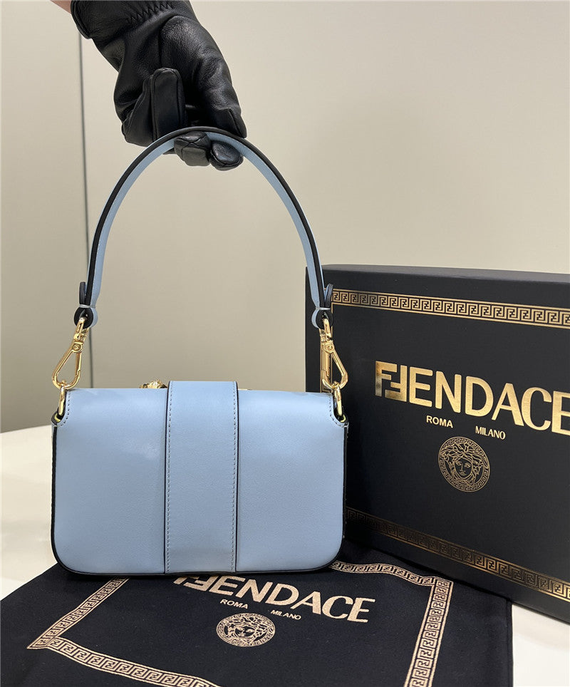 フェンディ x ヴェルサーチ バゲット ホーボーバッグ