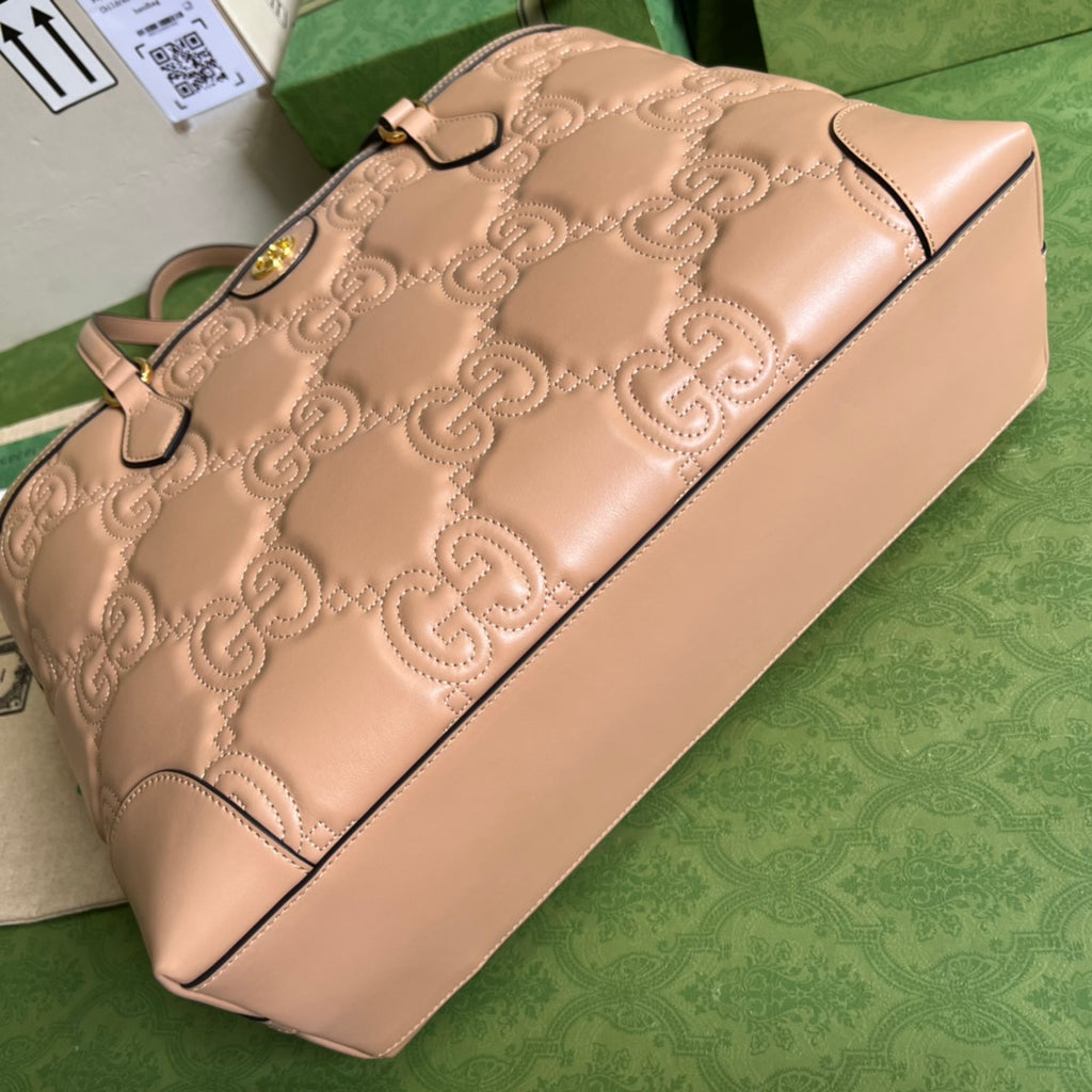 GGマトラッセ レザー ミディアム トート