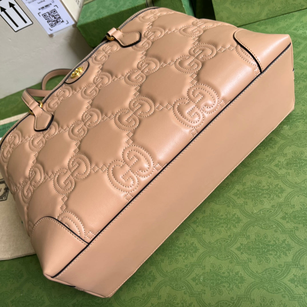 GGマトラッセ レザー ミディアム トート