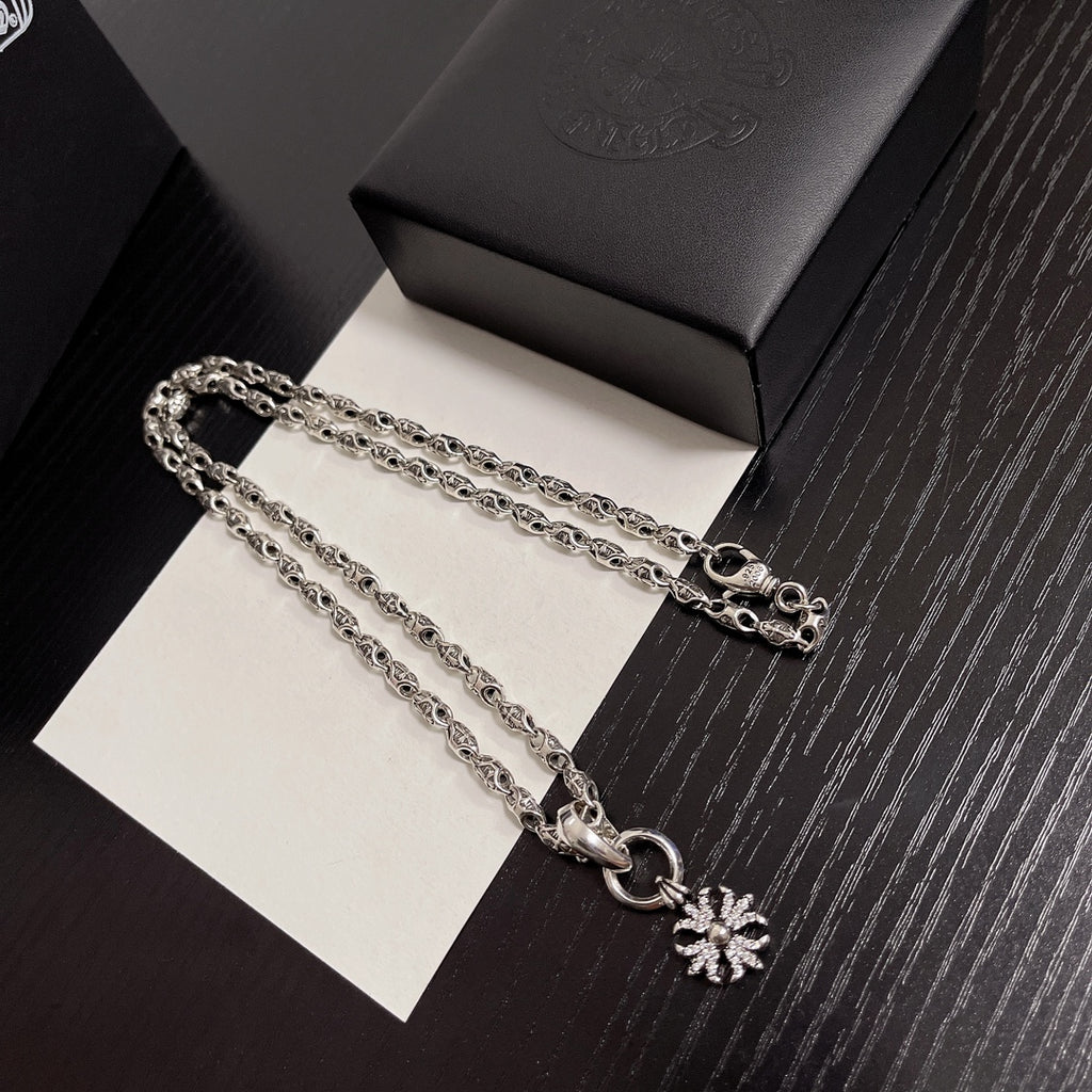 【CHROME HEARTS 】ネックレス、新しいネックレス万能シンプルファッションオーナメント