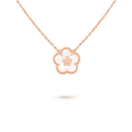 Van Cleef & Arpels ラッキー スプリング ペンダント、プラム ブロッサムの新作
