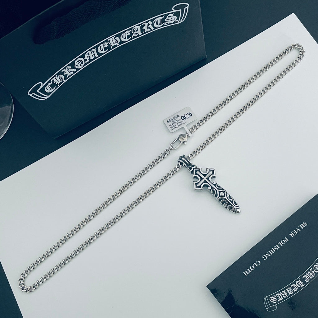 【CHROME HEARTS】クロムハーツ、新しいネックレス万能シンプルファッションオーナメント