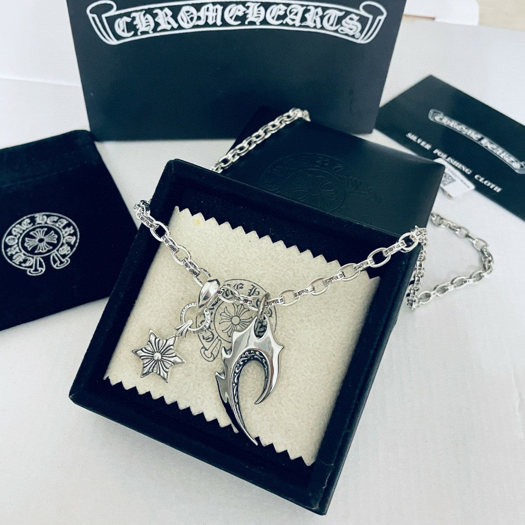 【CHROME HEARTS】ネックレス、新しいネックレス万能シンプルファッションオーナメント