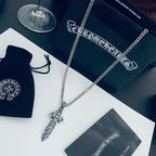 【CHROME HEARTS】クロムハーツ、新しいネックレス万能シンプルファッションオーナメント