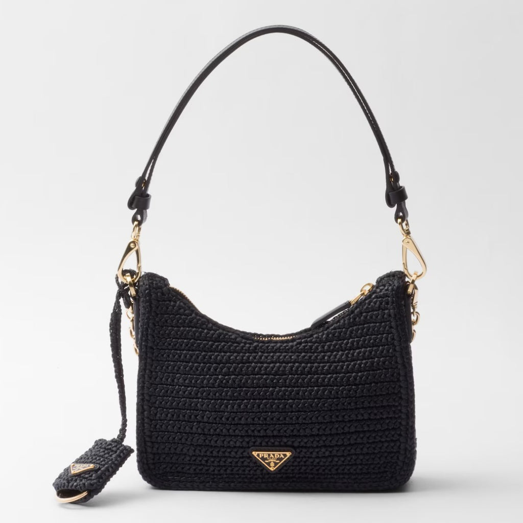 【大人気】PRADA◆Re-edition ミニバッグ チェーン ストラップ付