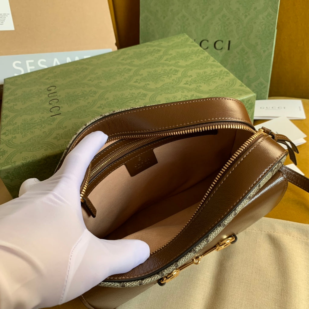 グッチ ホースビット 1955 スモール ショルダーバッグ