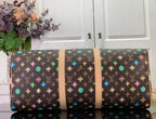 LV キーポル バンドリエール 50 バッグ（チョコレートモノグラム クラギーコーティングキャンバス） – LW176