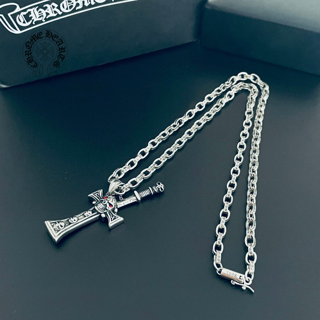 【Chrome Hearts】ネックレス、新しいネックレス万能シンプルファッションオーナメント